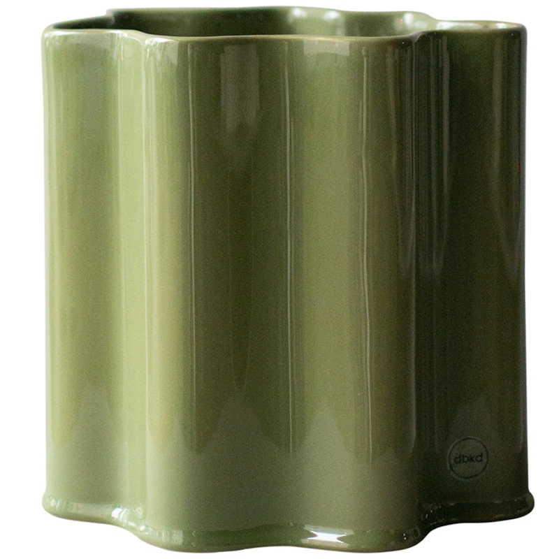 Filter Krukke 21 cm, Shiny Green