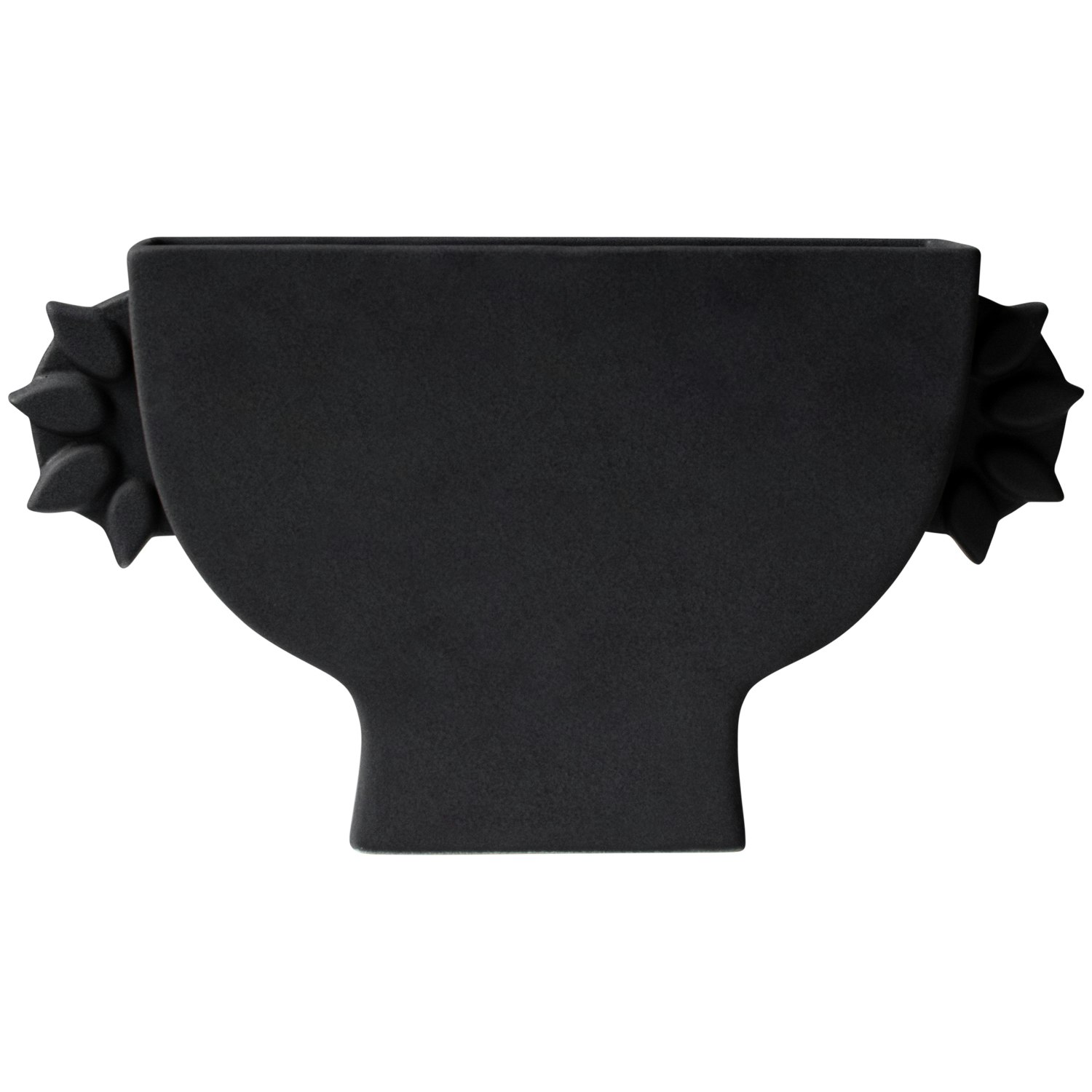 Dbkd Flat Vase Small  -  Vaser Keramikk Sort - 20251201BL