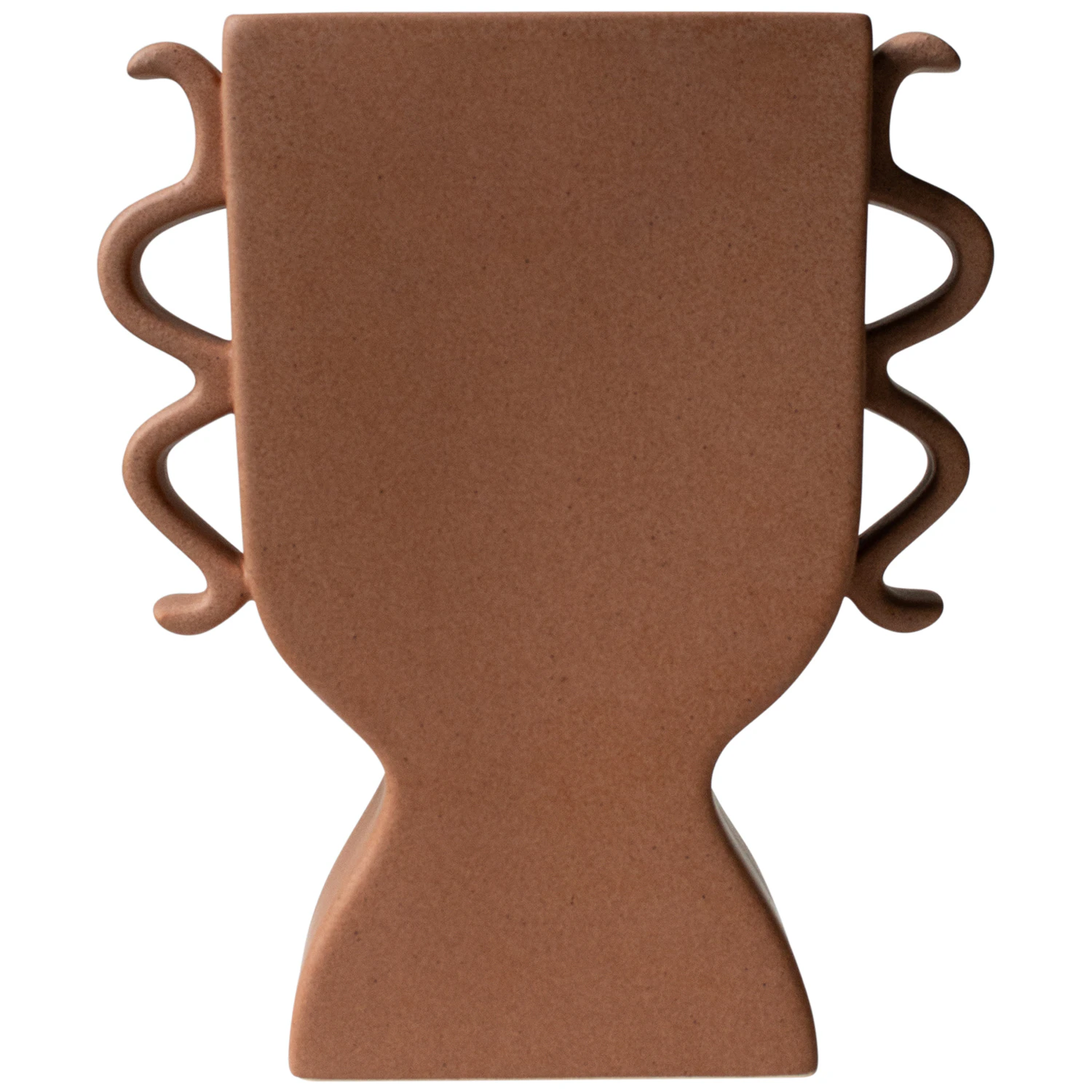 Dbkd Flat Vase Medium  -  Vaser Keramikk Terracotta - 20251202TE