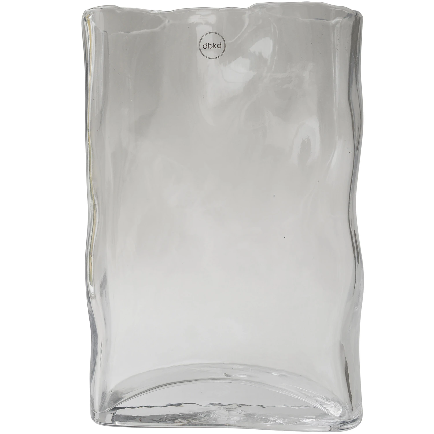 Dbkd Meadow Clear Pot/vase Vase 20x30 Cm  -  Vaser Glass Klar - 20230701CL