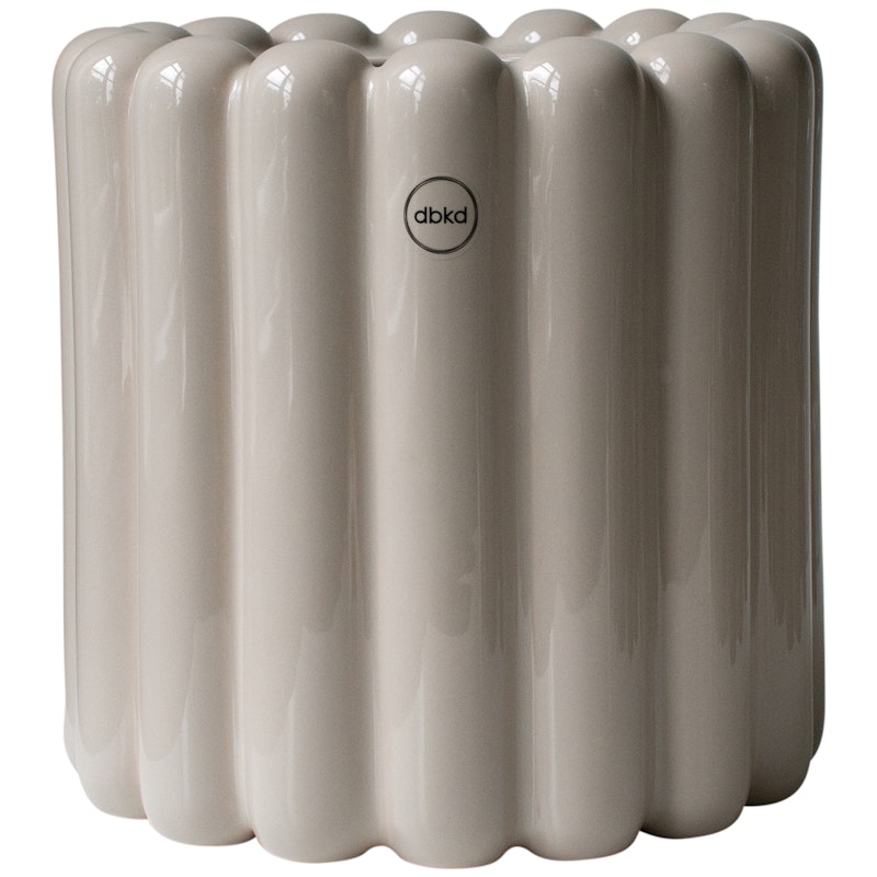 Mist Krukke Small, Taupebrun