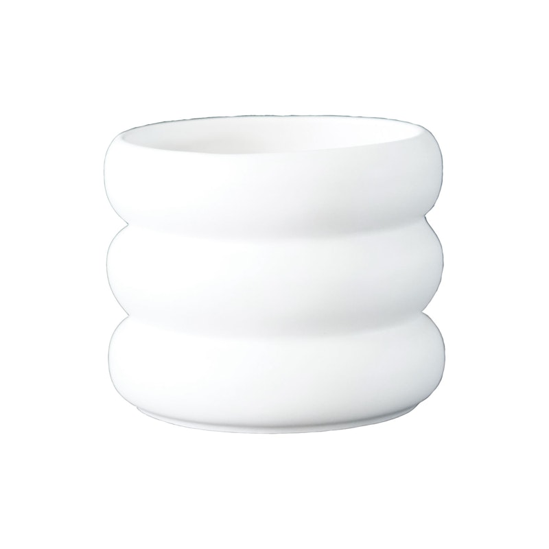 Mud Potte Small, Hvit