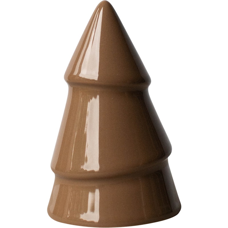 Narrow Julepynt Mole 11 cm, Shiny Nougat