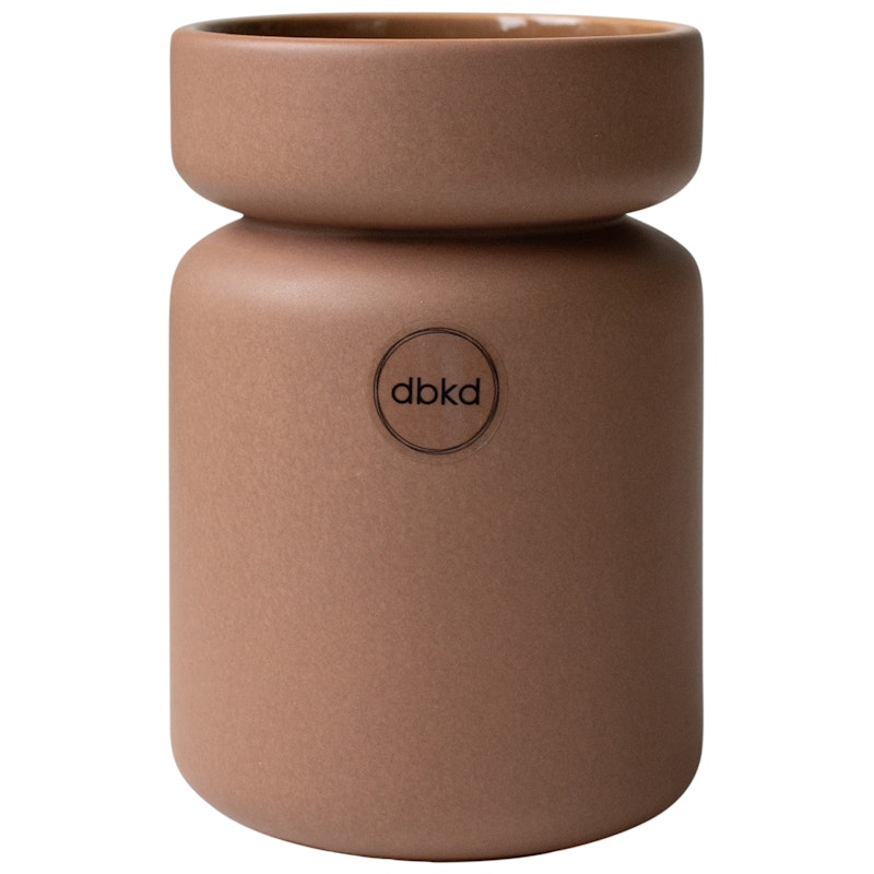 Neck Vase Small, Nougat