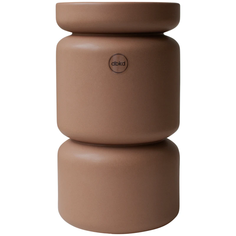 Neck Vase Large, Nougat