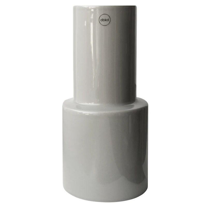 Oblong Vase 30 cm, Shiny Mole