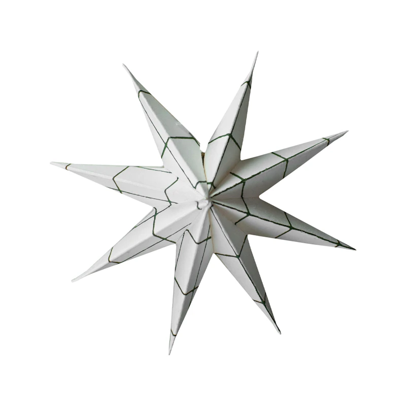 Paper Julestjerne Liten, Square White