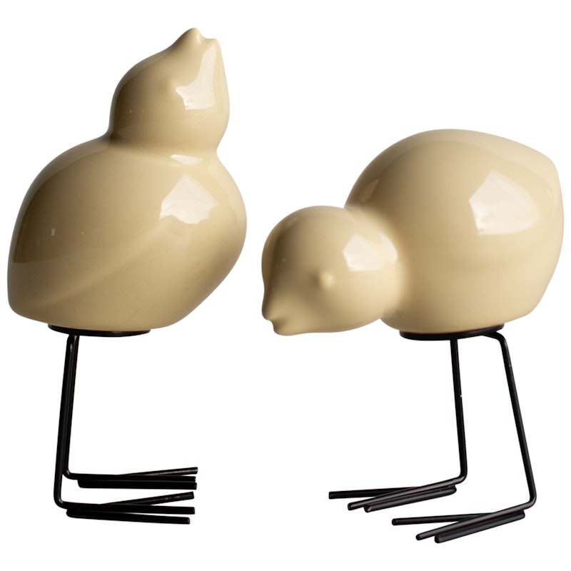 Swedish Bird Dekorasjon 2-pk, Gul