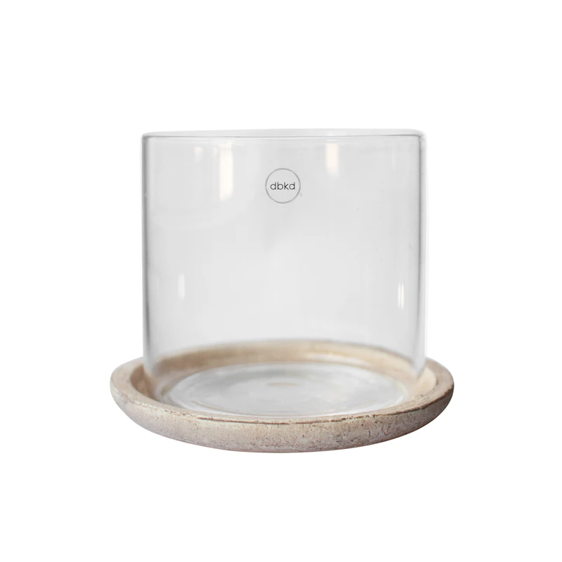 Terra Lyslykte 15 cm, Sand