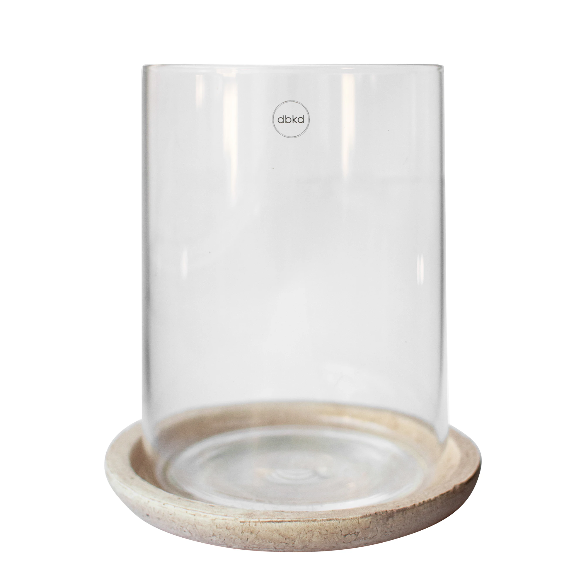 Dbkd Terra Lyslykte 21,5 Cm - Lyslykter Glass Sand - 20251308SA