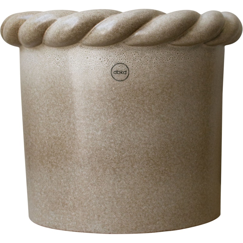 Twine Krukke Stor, Beige