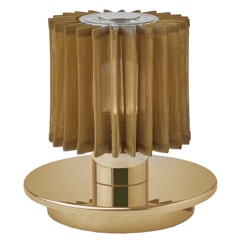 In The Sun Bordlampe Bærbar, Gull