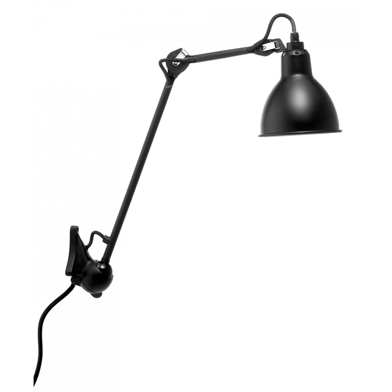 La Lampe Gras N°222 Vegglampe, Svart