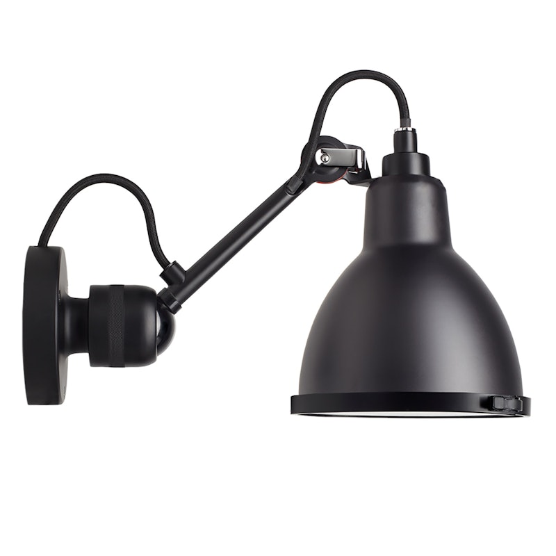 La Lampe Gras N°304 Vegglampe Baderom, Svart