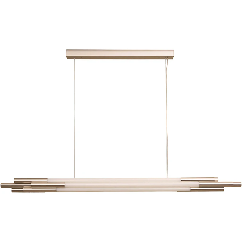 Org Pendel Horisontal 130 cm, Nikkel