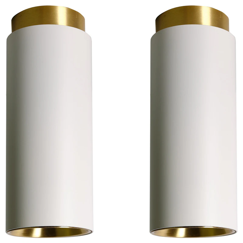 Tobo C65 Spotlight 2-pk, Hvit