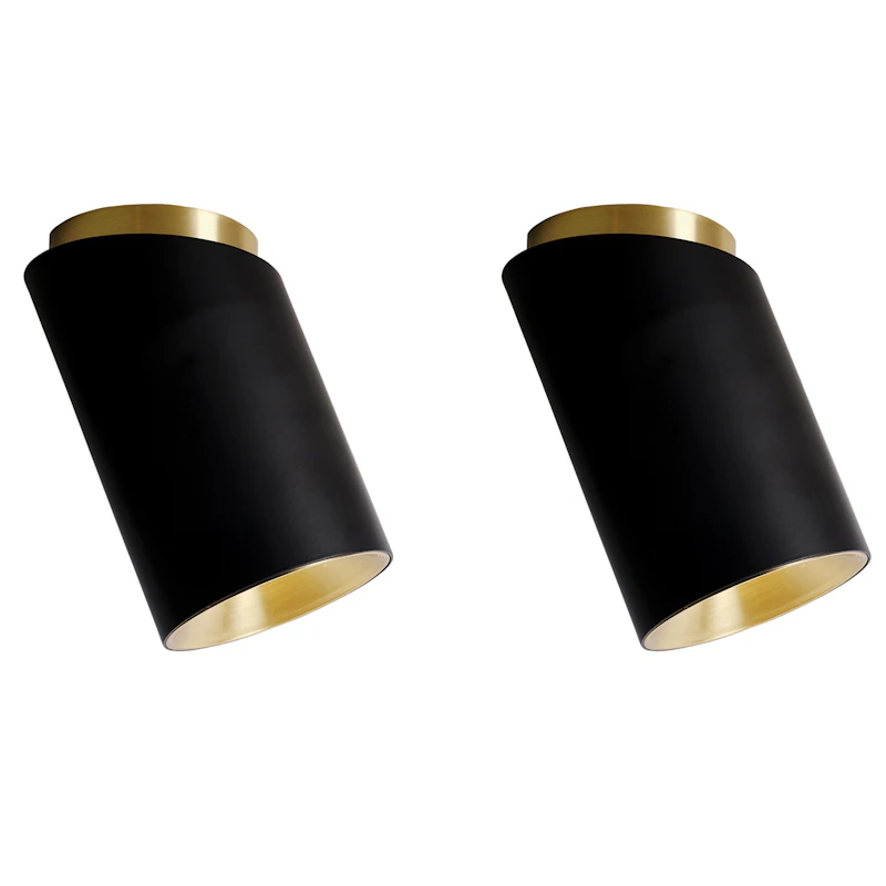 Tobo C85 Spotlight Diagonal 2-pk, Sort