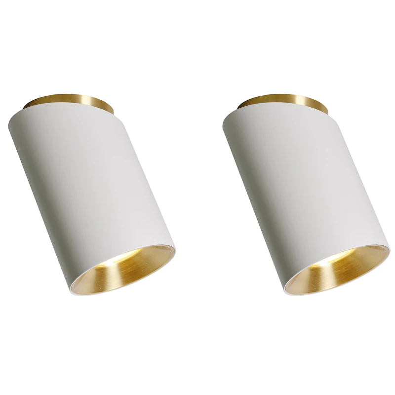 Tobo C85 Spotlight Diagonal 2-pk, Hvit