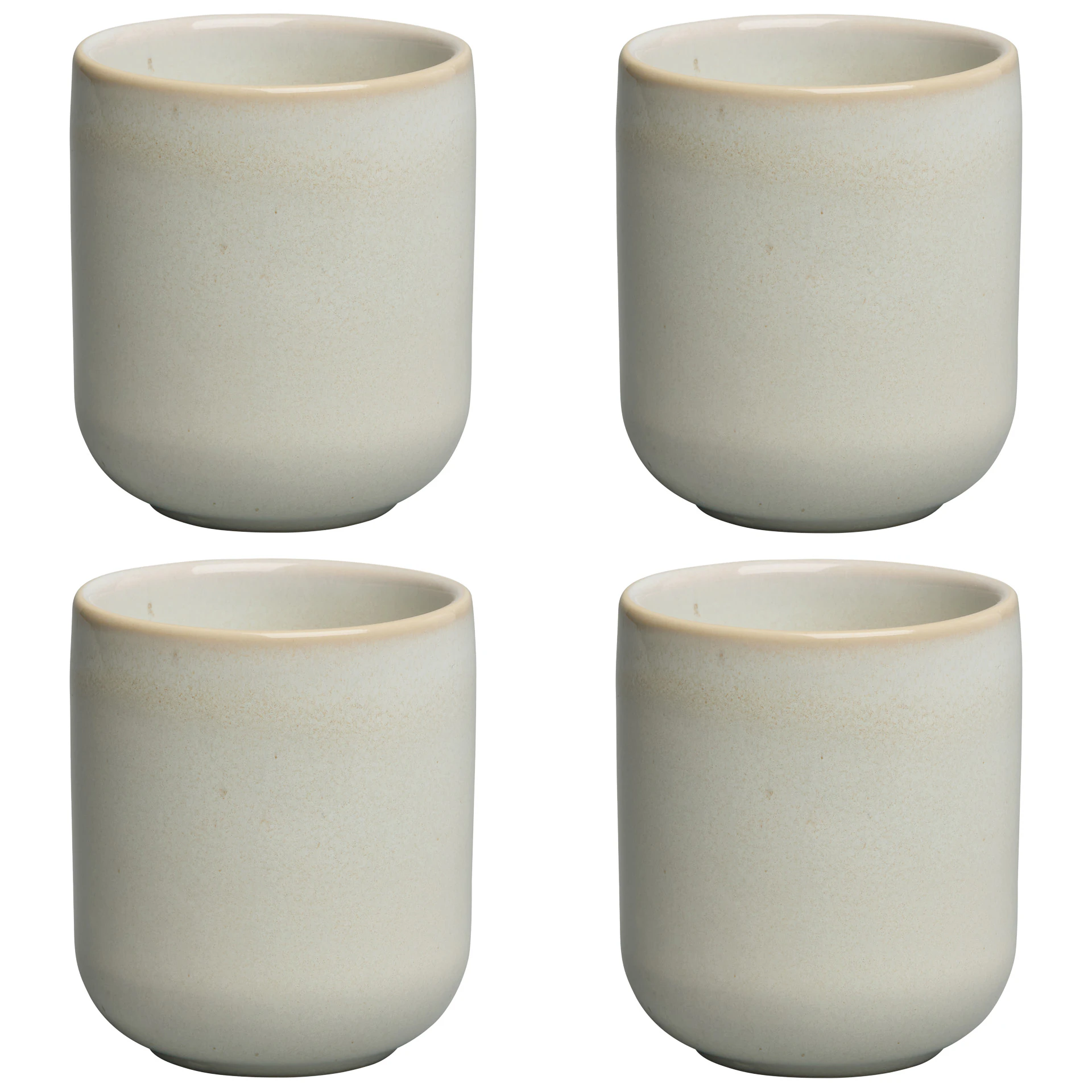 Decotique Bon Espressokopp 4-pk  -  Espressokopper Stengods Steam - 402152+402152+402152+402152