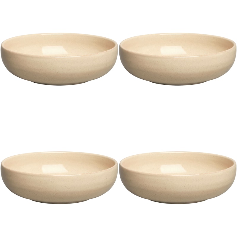 BON Skål 16 cm 4-pk, Beige