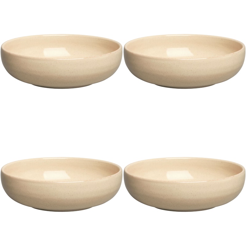 BON Skål 16 cm 4-pk, Beige