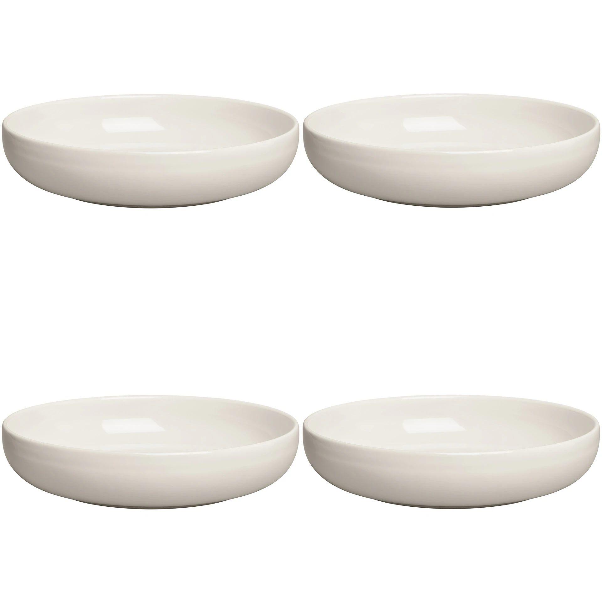 Decotique Bon Sk&aring;l 22 Cm 4-pk Ivory -  Serveringssk&aring;ler Stengods Elfenben - 402142+402142+402142+402142