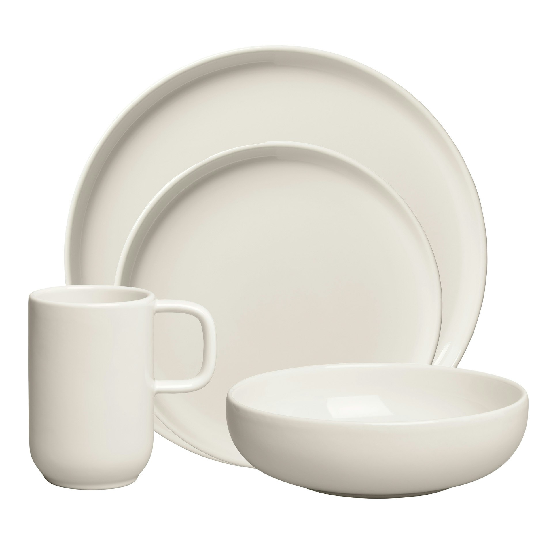 Decotique Bon Startsett 16-pk Ivory -  Serviser & Startsett Stengods Elfenben - 402141+402140+402143+402145