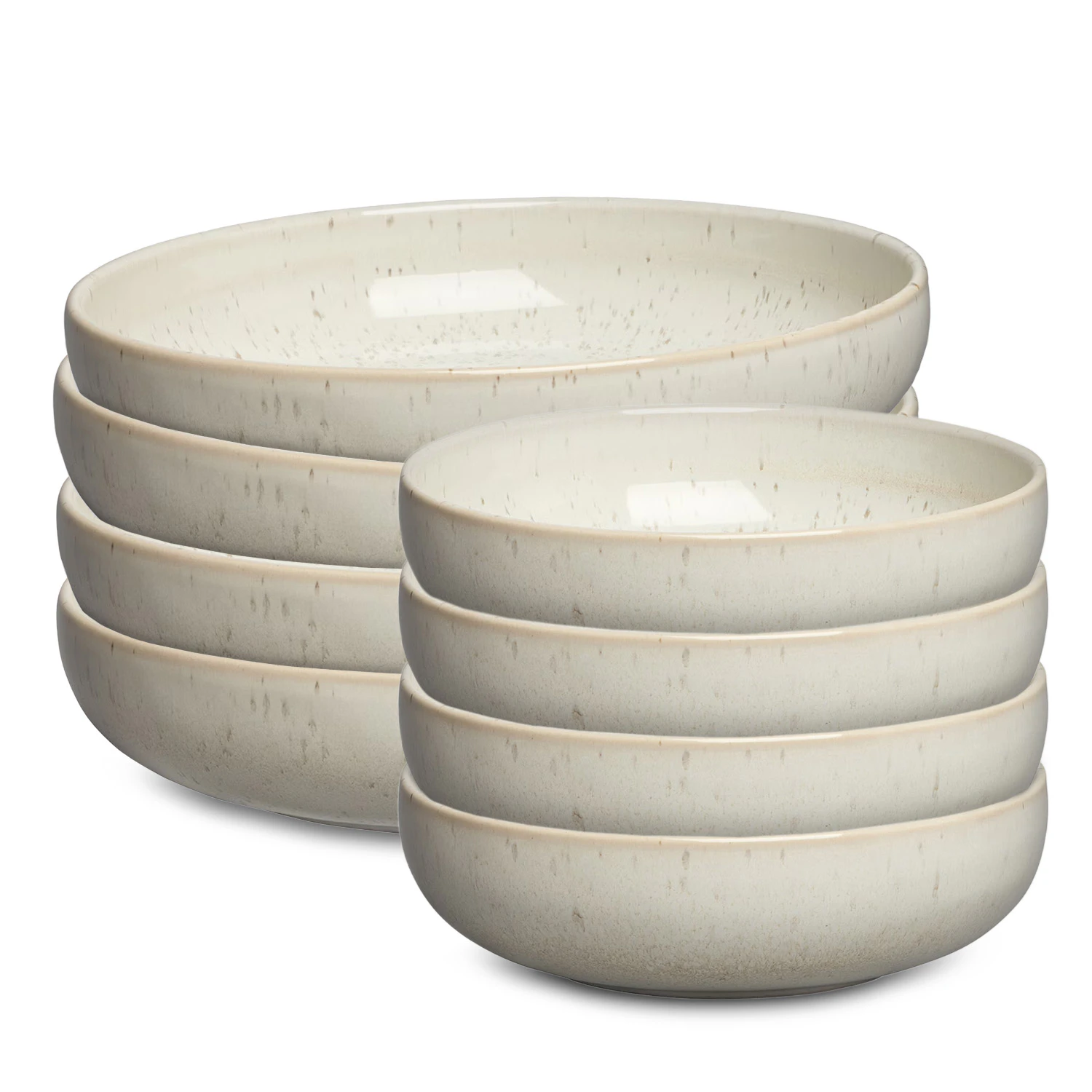 Decotique Bon Startsett Sk&aring;ler 8-pk  -  Serviser & Startsett Stengods Steam - 390017+390018