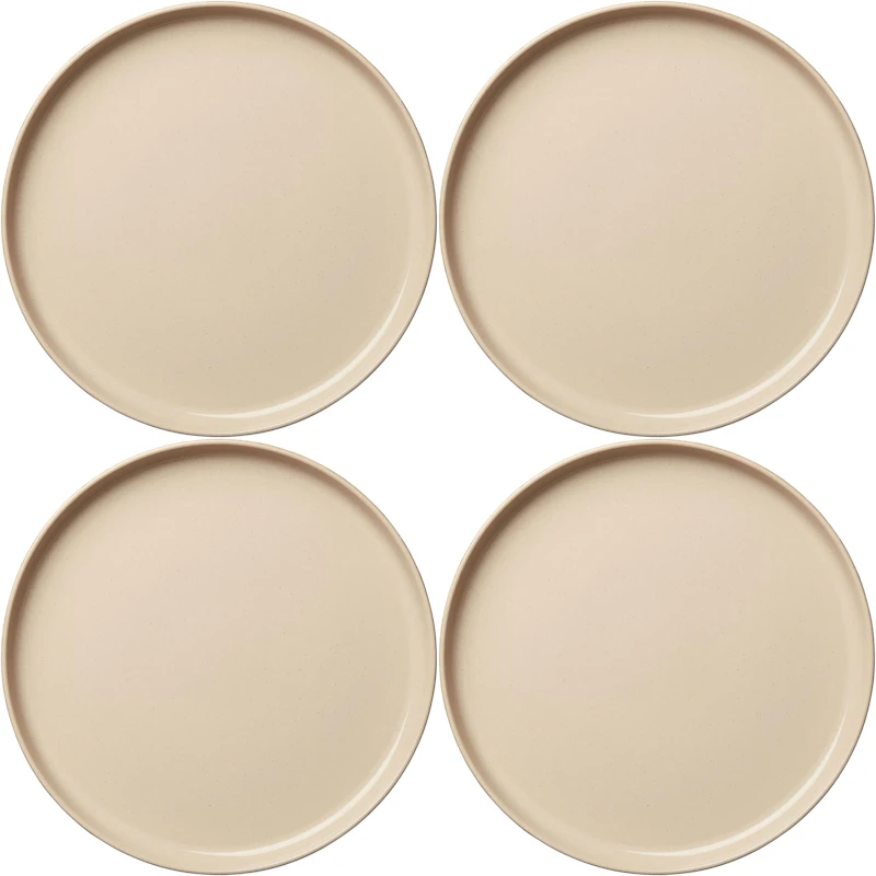 BON Tallerken 28 cm 4-pk, Beige