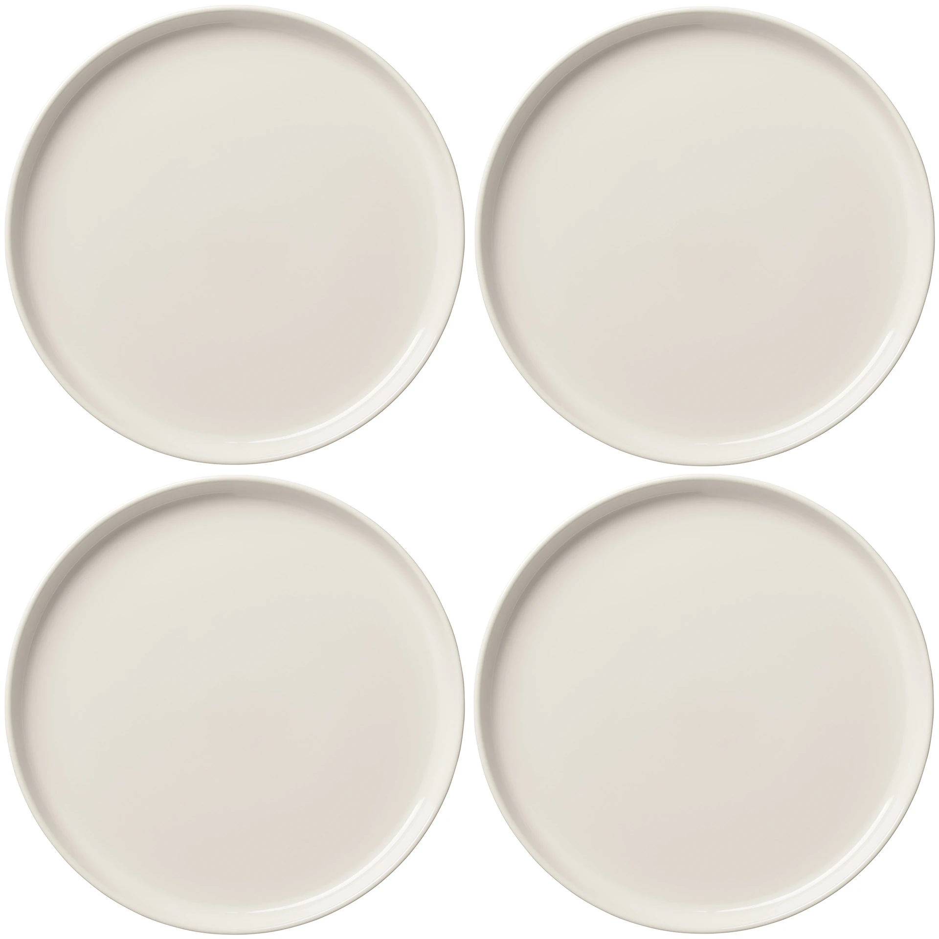 Decotique Bon Tallerken 28 Cm 4-pk Ivory -  Tallerkener Stengods Elfenben - 402140+402140+402140+402140