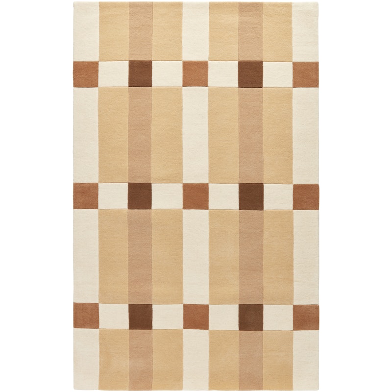 Checks Ullteppe Beige, 180x270 cm