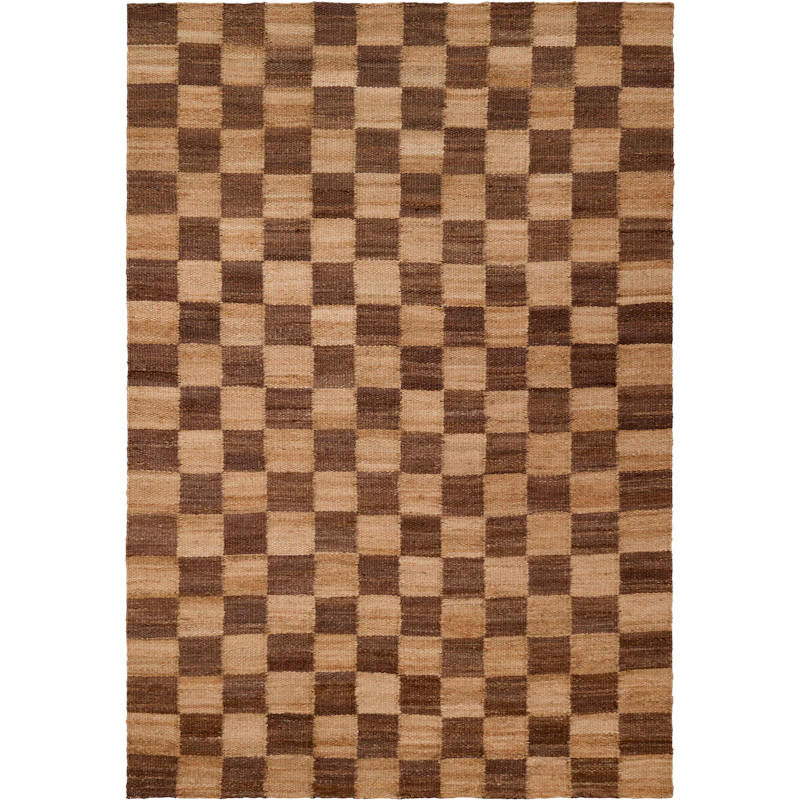 Chess Teppe 200x300 cm, Natural Jute / Brun