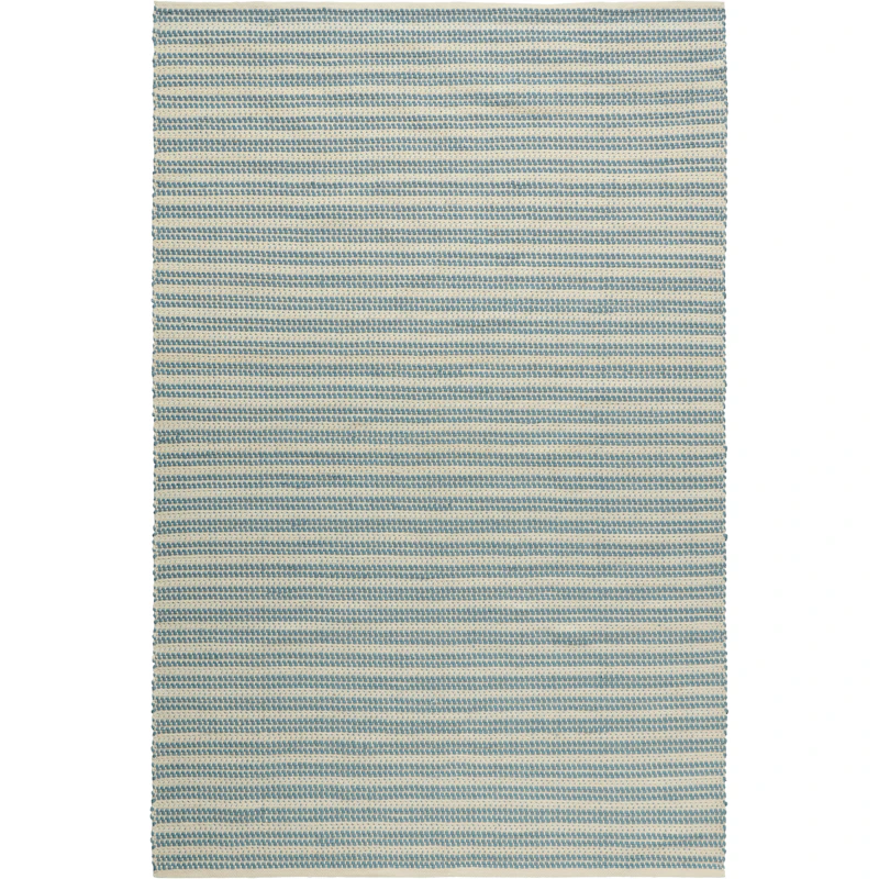 Dune Teppe Resirkulert PET 180x270 cm, Dusty Blue / Off-white