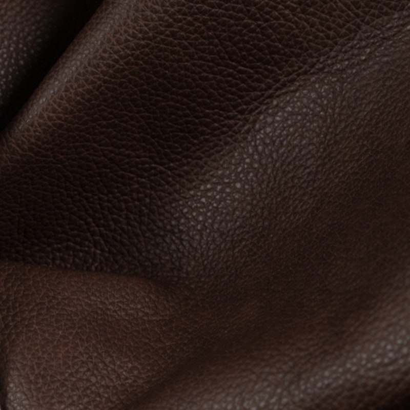 Stoffprøve Chocolate leather