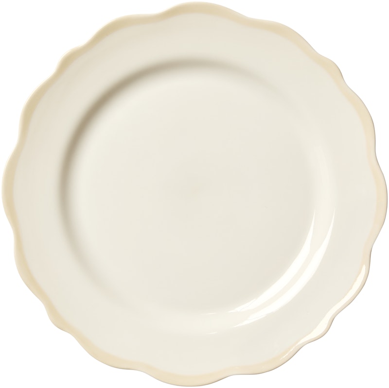 Fleur Sidetallerken 21 cm, Sand
