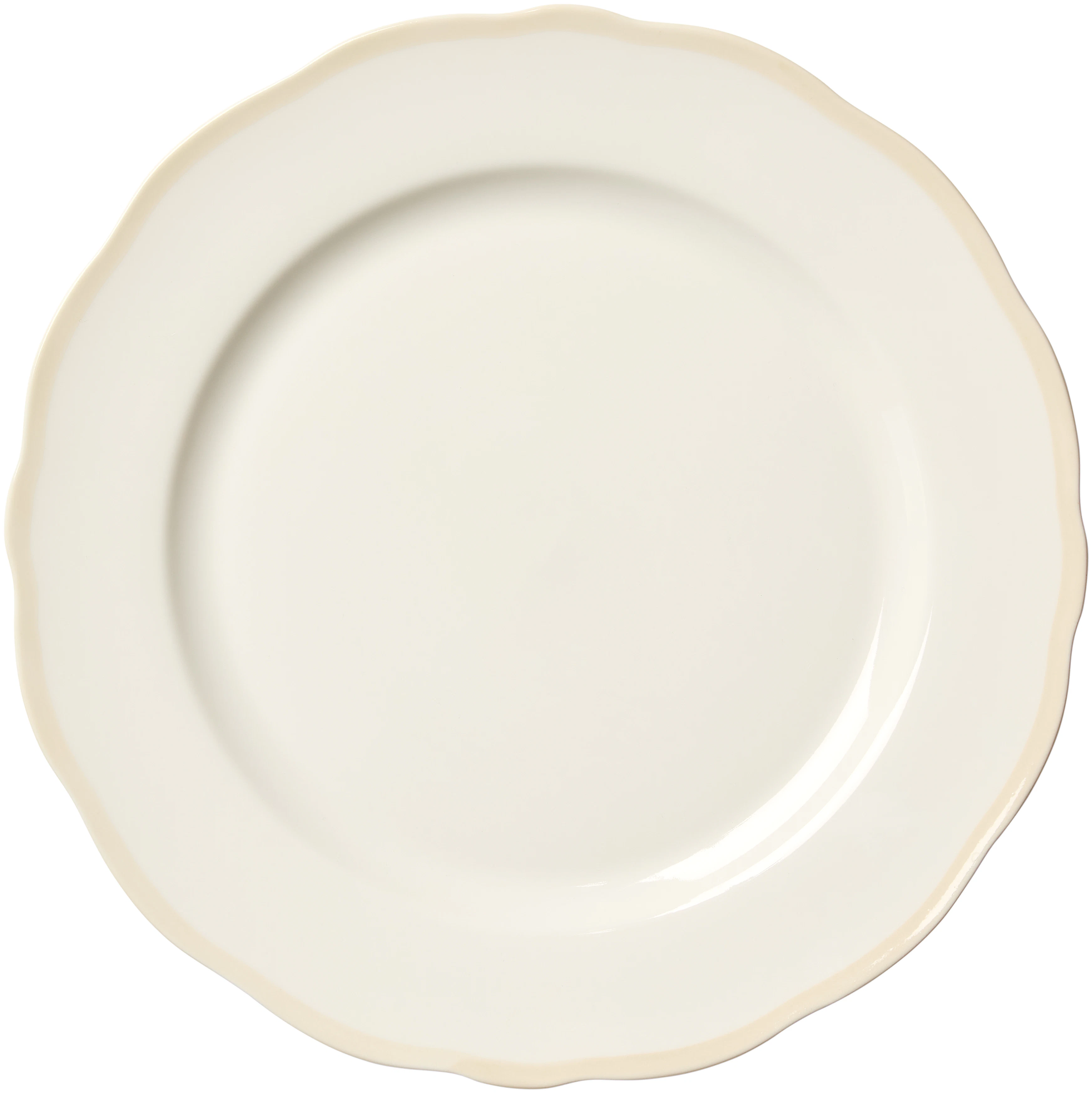 Decotique Fleur Tallerken 28 Cm  -  Tallerkener Keramikk Sand - 9210943