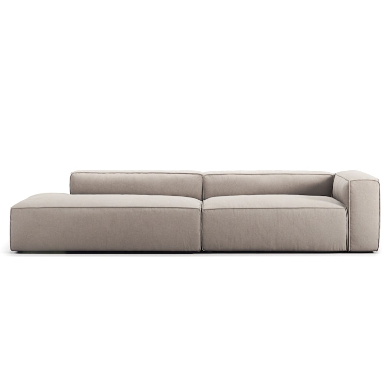 Grand 3-Seter Sofa åpen ende Venstre, Sandshell Beige