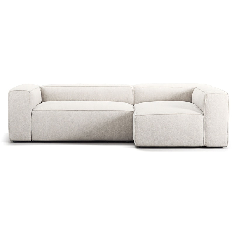 Grand 3-Seter Sofa Divan Høyre, Steam White