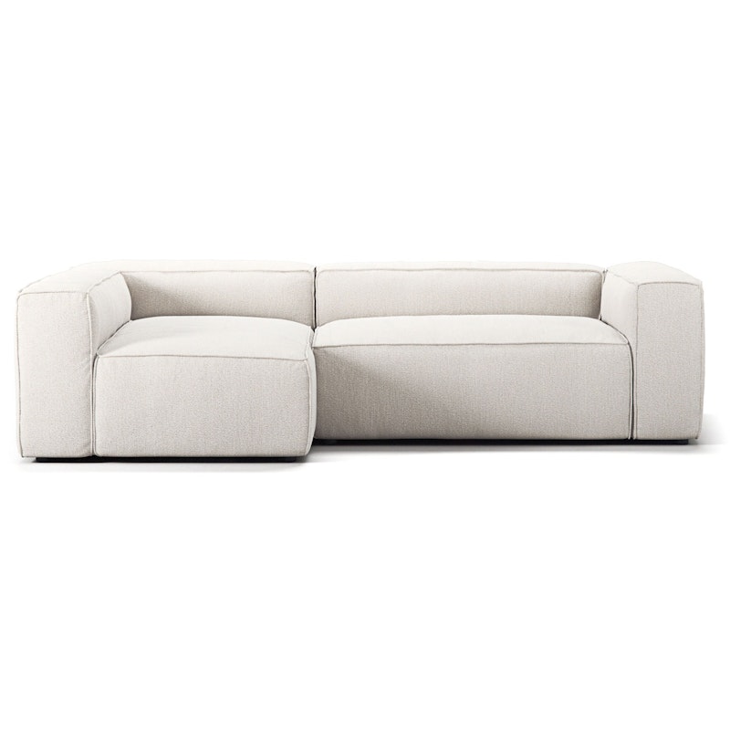 Grand 3-Seter Sofa Divan Venstre, Steam White