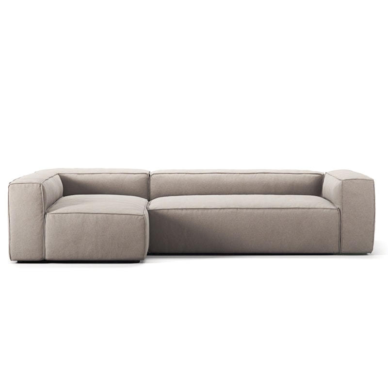Grand 4-Seter Sofa Divan Venstre, Sandshell Beige