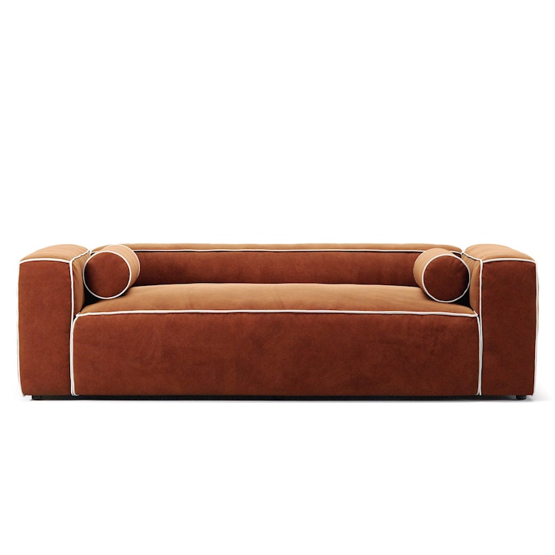 Grand Hue 2-Seter Sofa, Copper Glow / Moon White