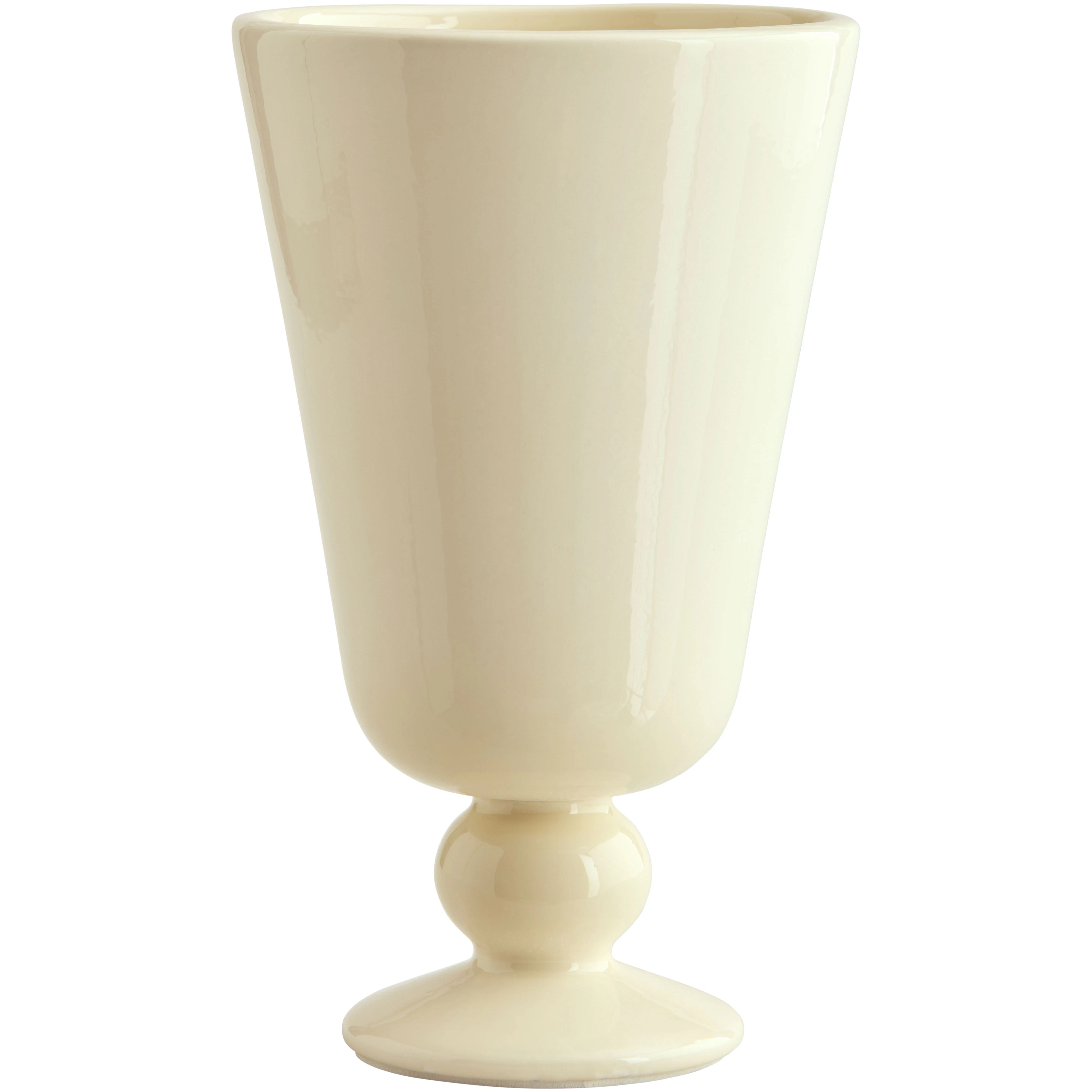 Decotique Karla Vase 26 Cm  -  Vaser Keramikk Beige - 9205443