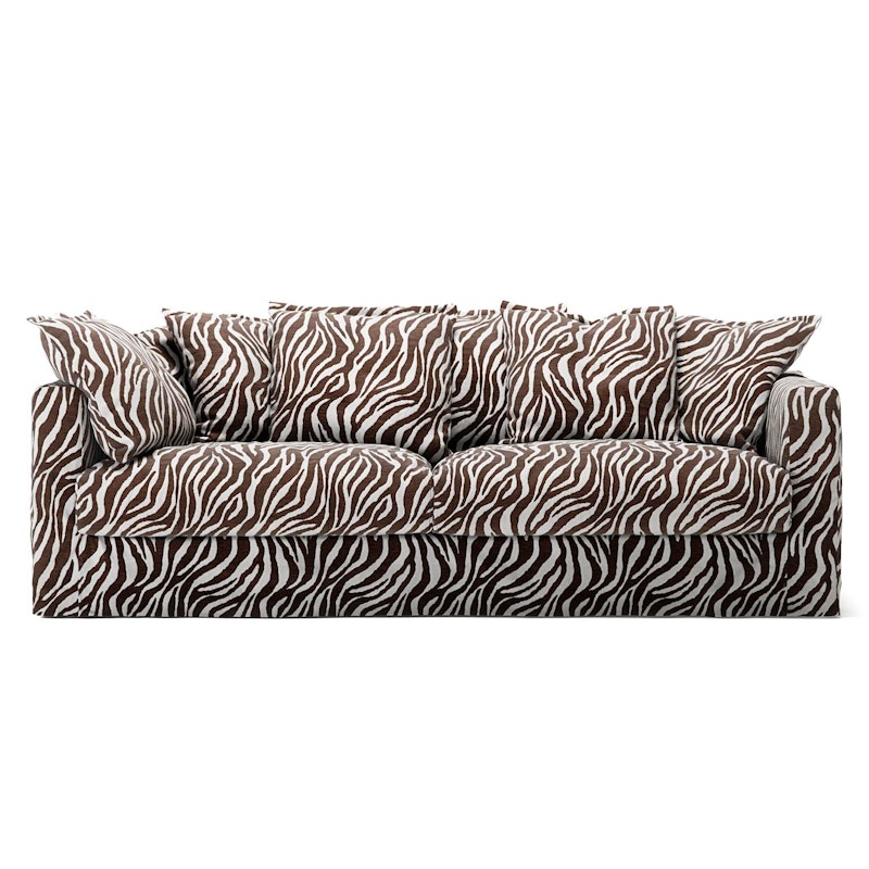 Le Grand Air 3-Seter Sofa Lin, Zebra