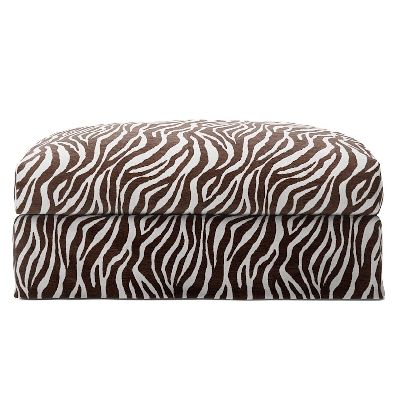 Le Grand Air Fotskammel Chenille, Zebra