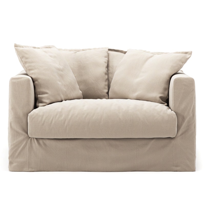 Le Grand Air Love Seat Bomull, Beige