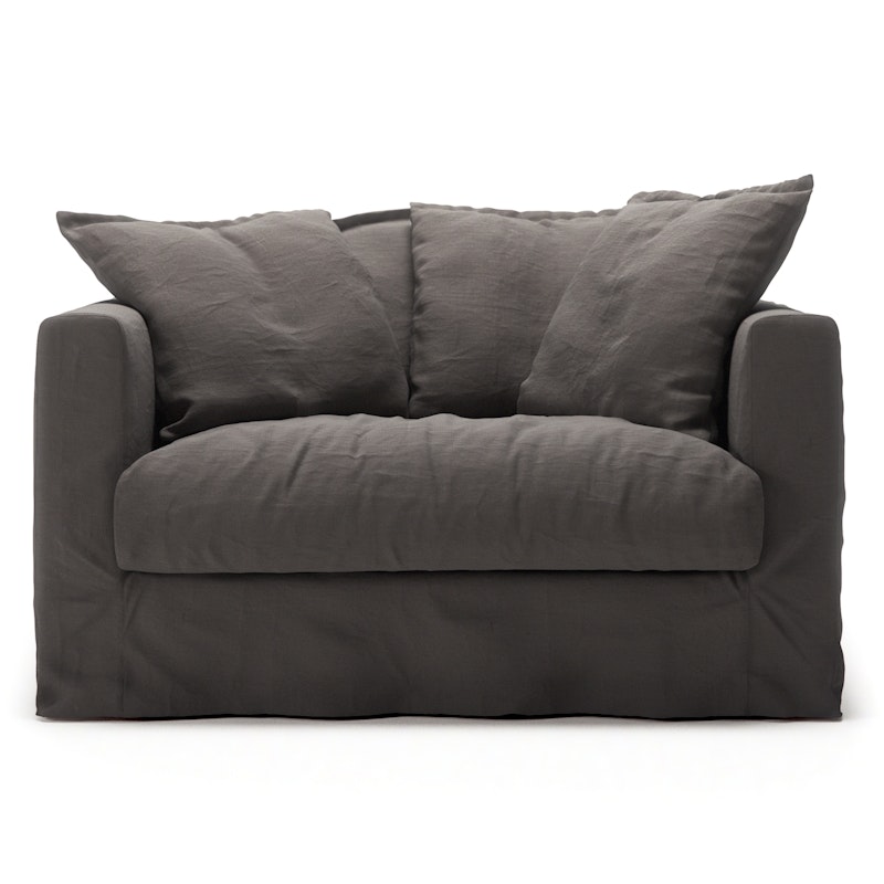 Le Grand Air Love Seat Lin, Smokey Granite