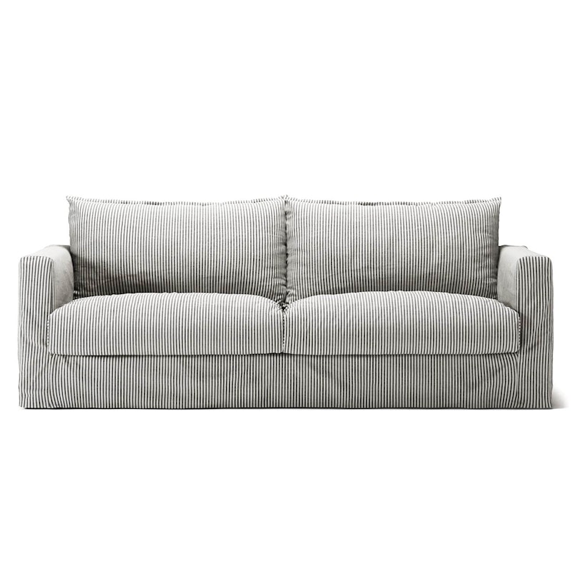 Le grand Air Nou 3-Seter Sofa Lin, Ash Stripe