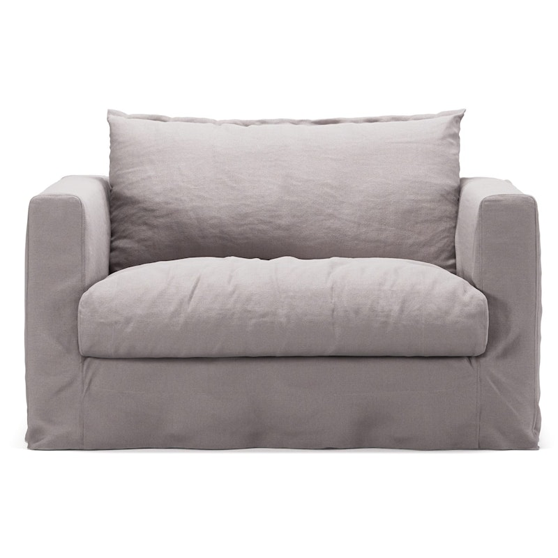 Le Grand Air Nou Love Seat Lin, Misty Grey