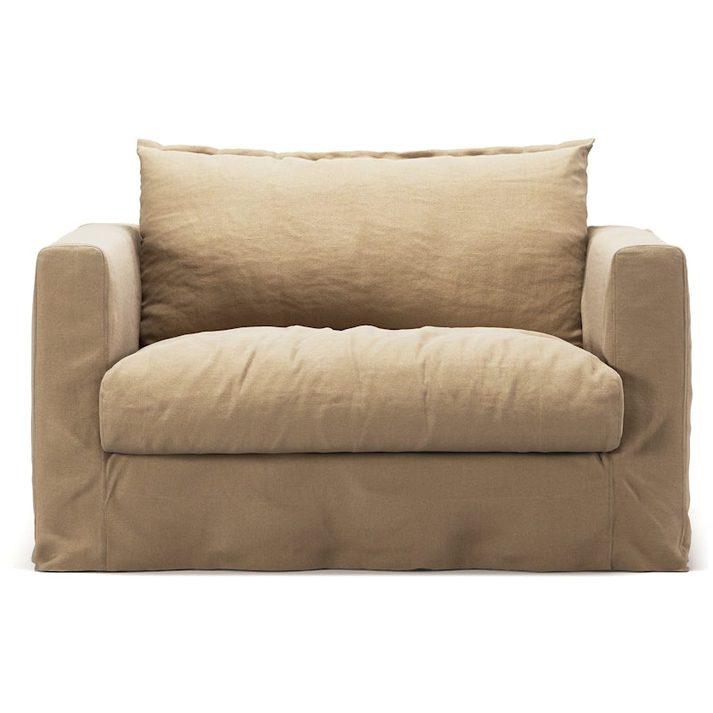 Le Grand Air Nou Love Seat Lin, Desert Sand