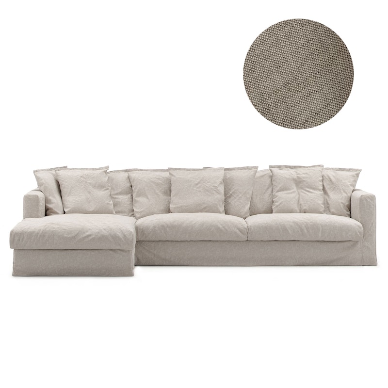 Stopning Til Le Grand Air 3-seter Sofa Lin, Natural Blonde